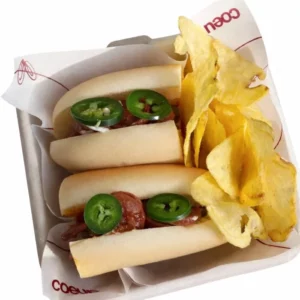 Chili Hotdog Sandwich